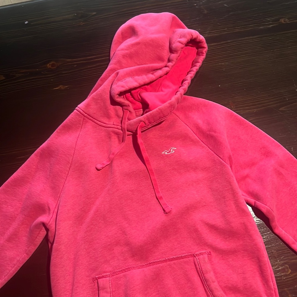 Pink Hollister Hoodie
